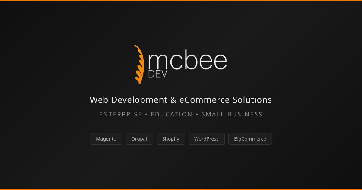 McBeeDev - Web Design & Development | Small Business Websites ...